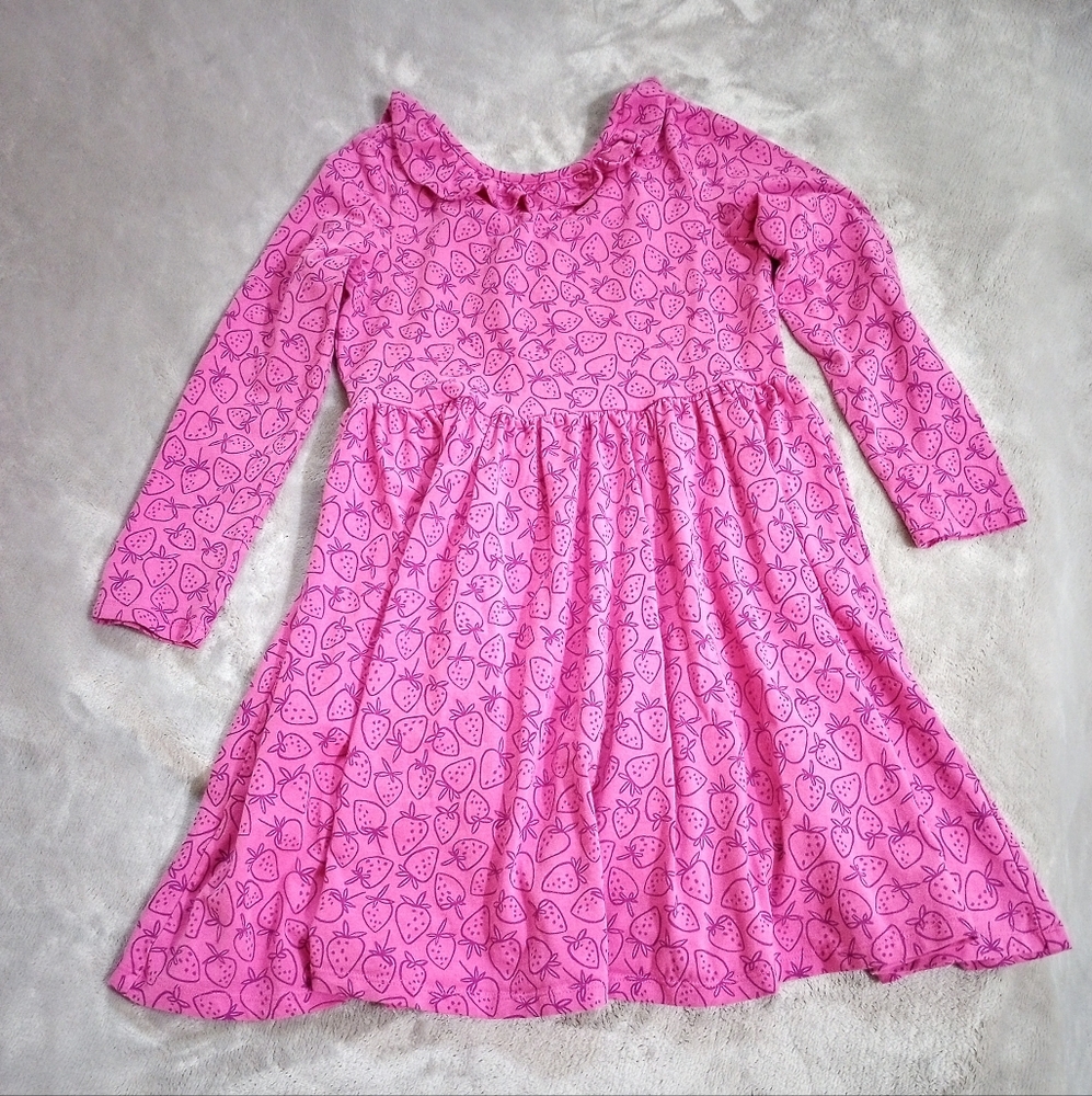 Girls Tea Collection Strawberry Print Dress 12